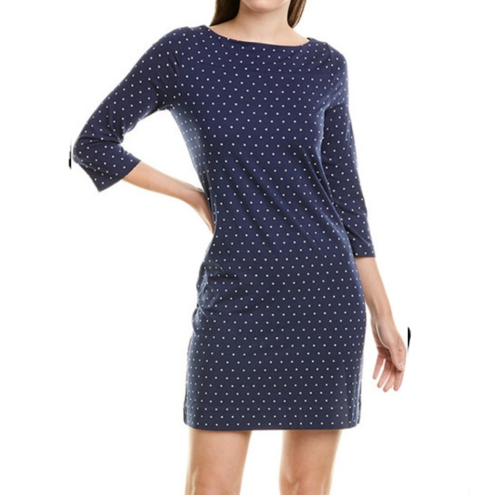 Diane Von Furstenberg Ruri Dot Shift Dress Size Medium‎ New Without Tags